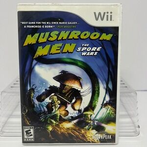 Mushroom Men: The Spore Wars Nintendo Wii Game Complete CIB Tested Video Games